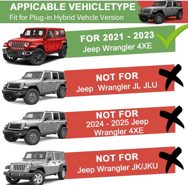 ZKJAYOE Magnetic Phone Mount for Jeep 2021-2023 Wrangler JL JLU 4XE - Dashboard Phone Holder with Magsafe for Jeep Wrangler JL 4XE Accessories (Not for Gladiator) - Image 5